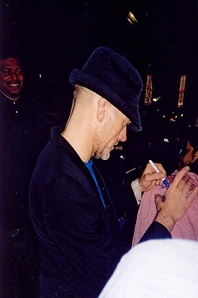 Michael Stipe with RACC Trusted collector Autograph Pros
