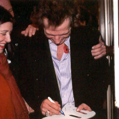 Keith Richards with Autograph Pros
