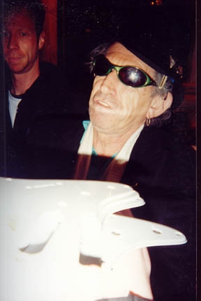 Keith Richards with RACC Trusted collector Autograph Pros