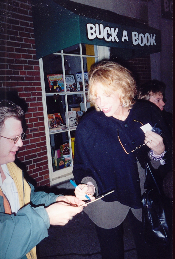 Carly Simon with RACC Trusted collector Autograph Pros