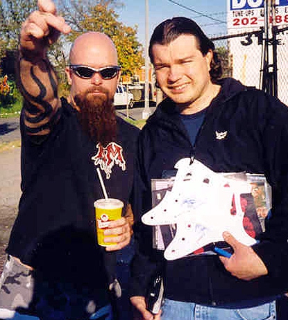 Kerry King Photo with RACC Autograph Collector bpautographs