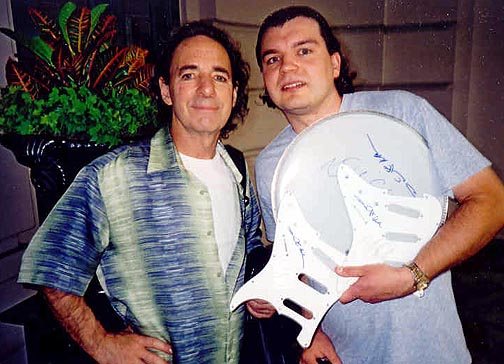 Harry Shearer Photo with RACC Autograph Collector bpautographs Harry Shearer Photo with RACC Autograph Collector bpautographs