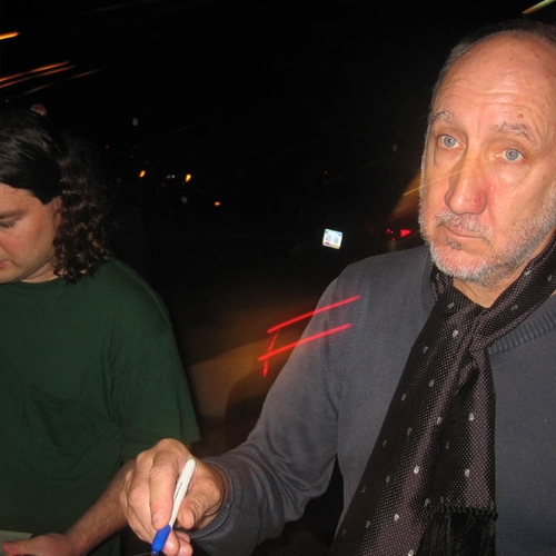 Pete Townshend with bpautographs