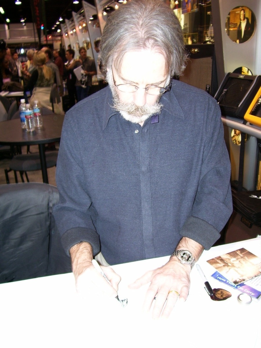 Bob Weir with RACC Trusted collector Autograph Pros