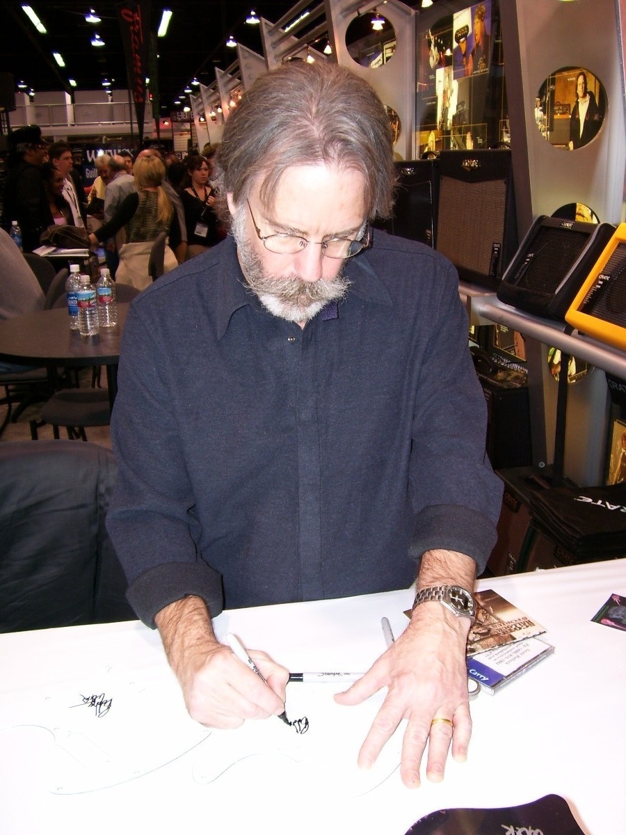 Bob Weir with RACC Trusted collector Autograph Pros