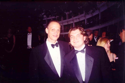 John Waters Photo with RACC Autograph Collector bpautographs