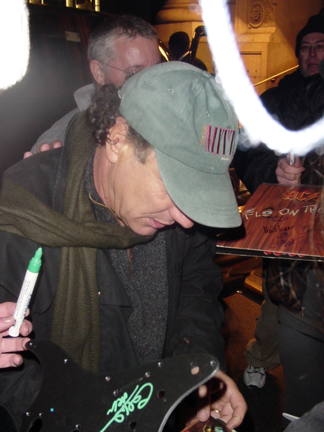 Brian Johnson with RACC Trusted collector Autograph Pros