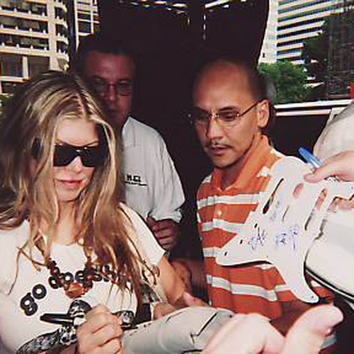 Fergie with Autograph Pros