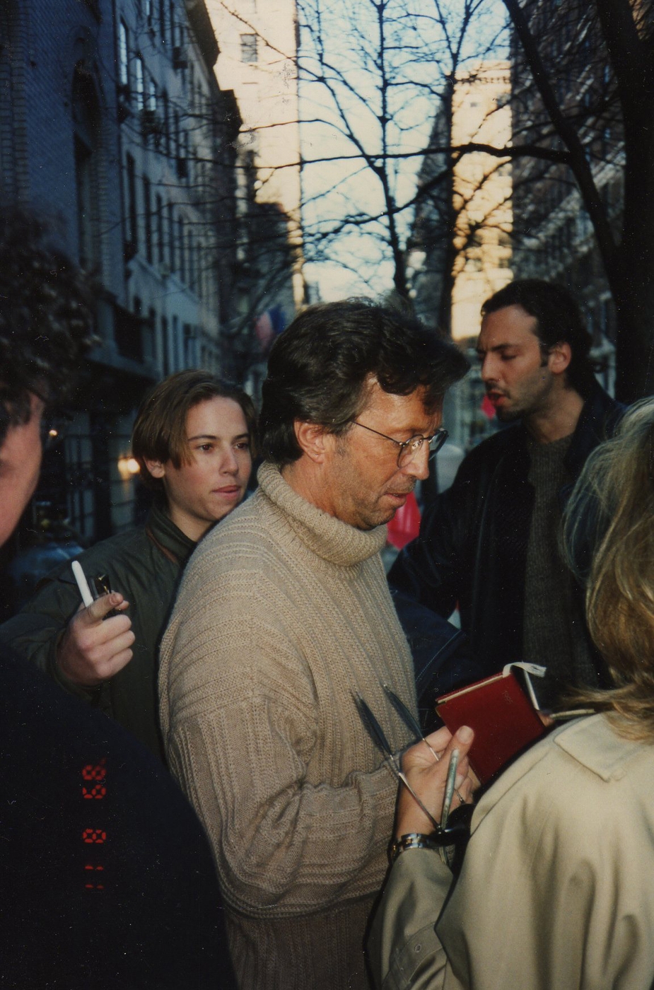 Eric Clapton with RACC Trusted collector Autograph Pros
