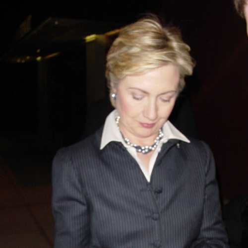 Hillary Clinton with Autograph Pros