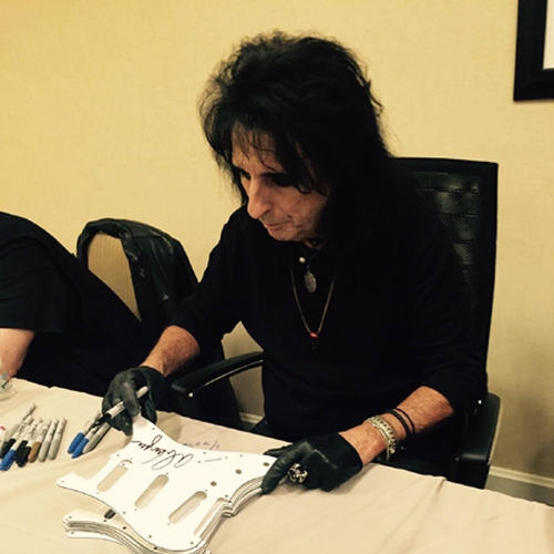 Alice Cooper with Autograph Pros