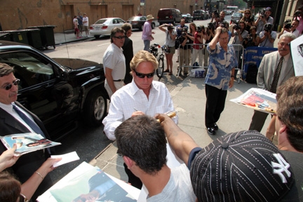 Michael Douglas with RACC Trusted collector Autograph Pros