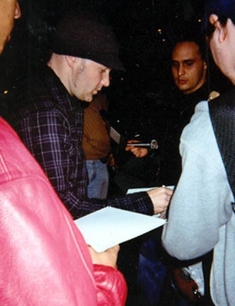 Fred Durst with RACC Trusted collector Autograph Pros