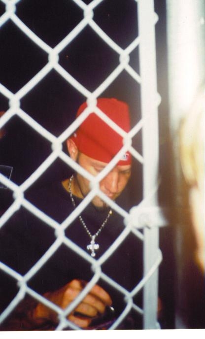 Fred Durst with RACC Trusted collector Autograph Pros
