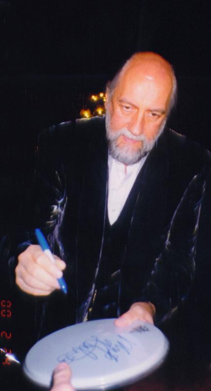Mick Fleetwood with RACC Trusted collector Autograph Pros