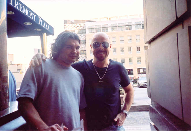 Jason Bonham Photo with RACC Autograph Collector bpautographs Jason Bonham Photo with RACC Autograph Collector bpautographs