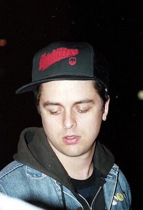 Billie Joe Armstrong with RACC Trusted collector Autograph Pros