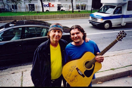 Eric Idle Photo with RACC Autograph Collector bpautographs Eric Idle Photo with RACC Autograph Collector bpautographs