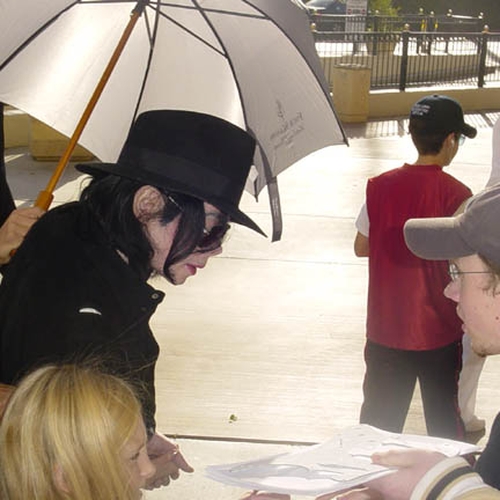 Michael Jackson with Autograph Pros