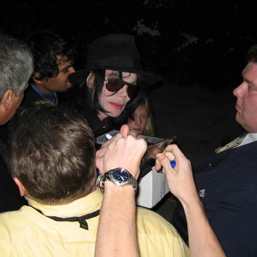 Michael Jackson with Autograph Pros