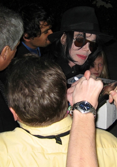 Michael Jackson with RACC Trusted collector Autograph Pros