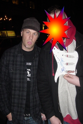 Fred Durst with RACC Trusted collector Autograph Pros