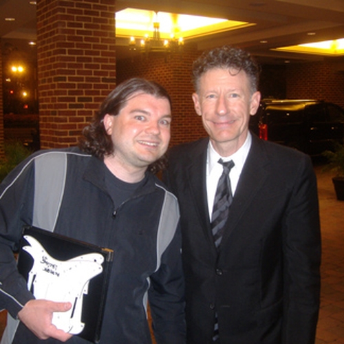 Lyle Lovett with bpautographs