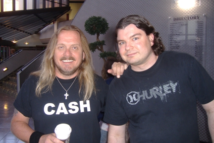 Johnny Van Zant Photo with RACC Autograph Collector bpautographs