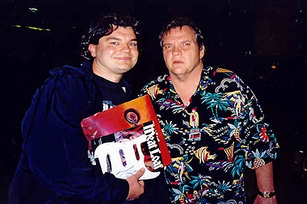Meat Loaf with RACC Trusted collector bpautographs