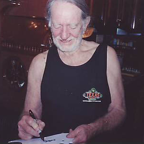 Willie Nelson with Autograph Pros