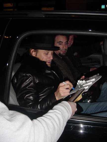 Kid Rock with RACC Trusted collector Autograph Pros