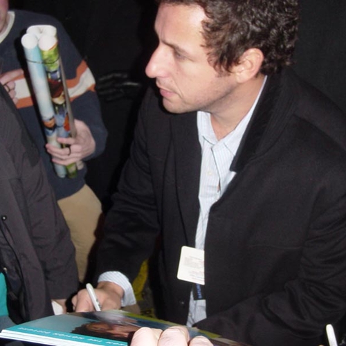 Adam Sandler with Autograph Pros