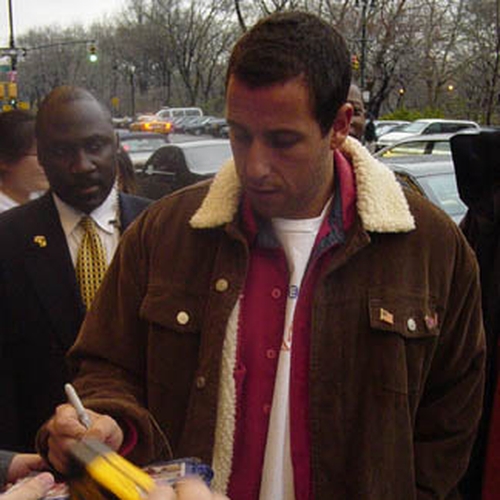 Adam Sandler with Autograph Pros