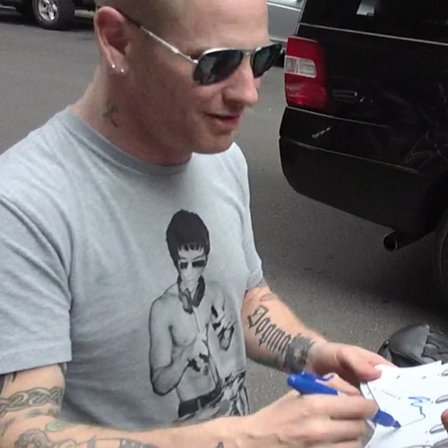 Corey Taylor with Autograph Pros