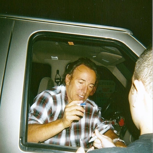 Bruce Springsteen with Autograph Pros