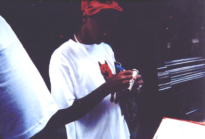 Pharrell Williams with RACC Trusted collector Autograph Pros