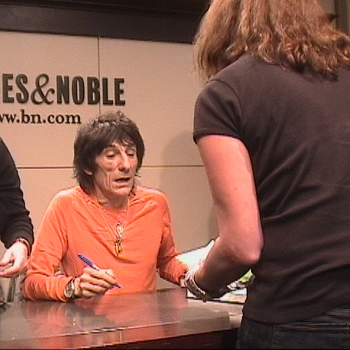 Ronnie Wood with Autograph Pros