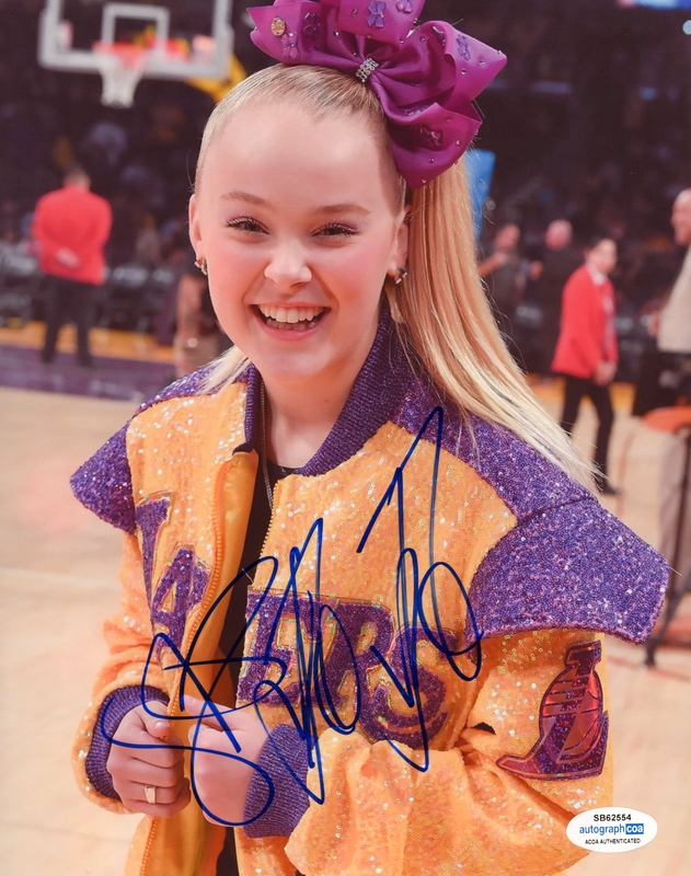 JoJo Siwa (66427) Signature Database by RACC - Real Autograph
