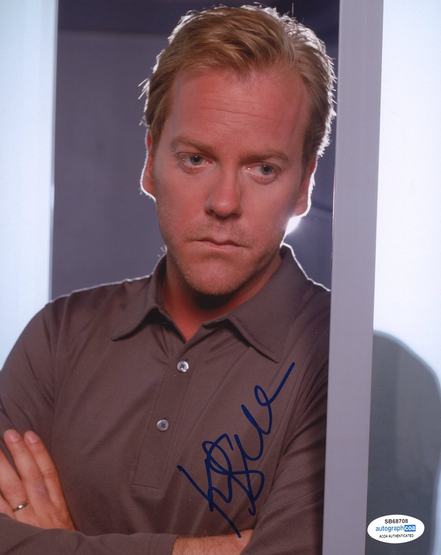 Kiefer Sutherland (39942) Signature Database by RACC Real Autograph