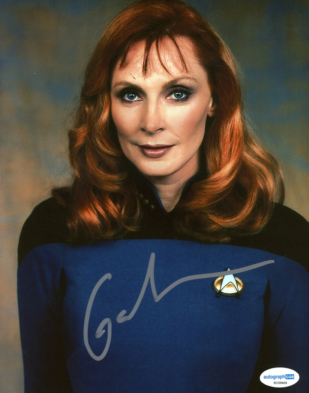Gates McFadden (115680) Signature Database by RACC Real Autograph Collectors Club