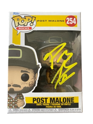 Post Malone Signed 'Rockstar' 12 Single UO Exclusive Vinyl Album ACOA  Beerbongs