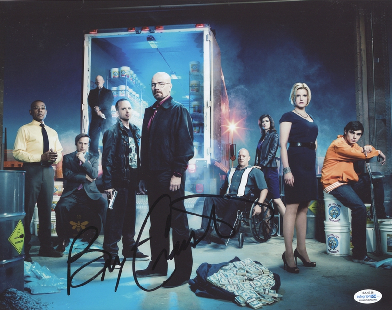 Bryan Cranston (42421) Signature Database by RACC Real Autograph