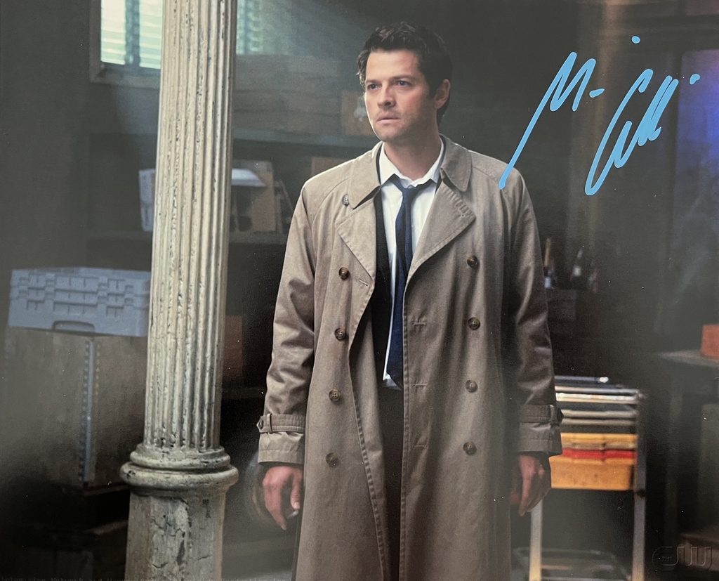 Misha Collins (80376) Signature Database by RACC Real Autograph