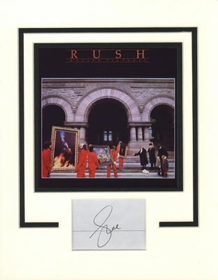 GEDDY LEE signed autographed photo COA Hologram