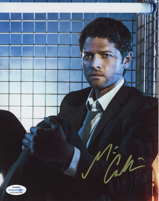 Misha Collins (17388) Signature Database by RACC Real Autograph