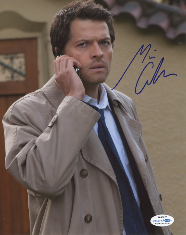 Misha Collins (17394) Signature Database by RACC Real Autograph