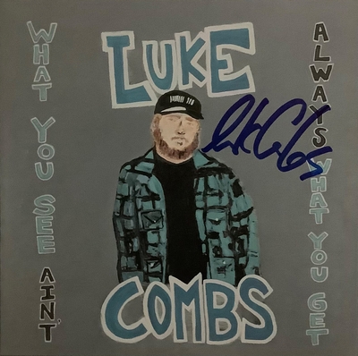 Luke Combs Autograph Profile by RACC - Luke Combs Autographs