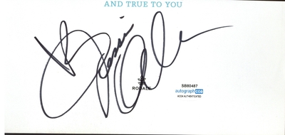Jessica Alba Autograph Profile by RACC - Jessica Alba Autographs