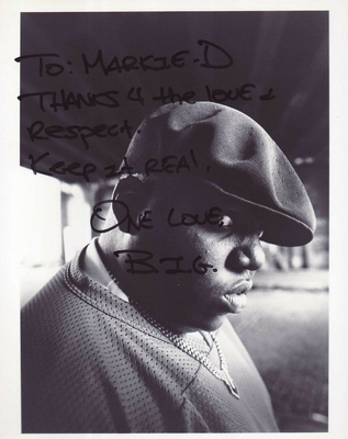 Notorious B.I.G. Autograph Profile by RACC - Notorious B.I.G ...