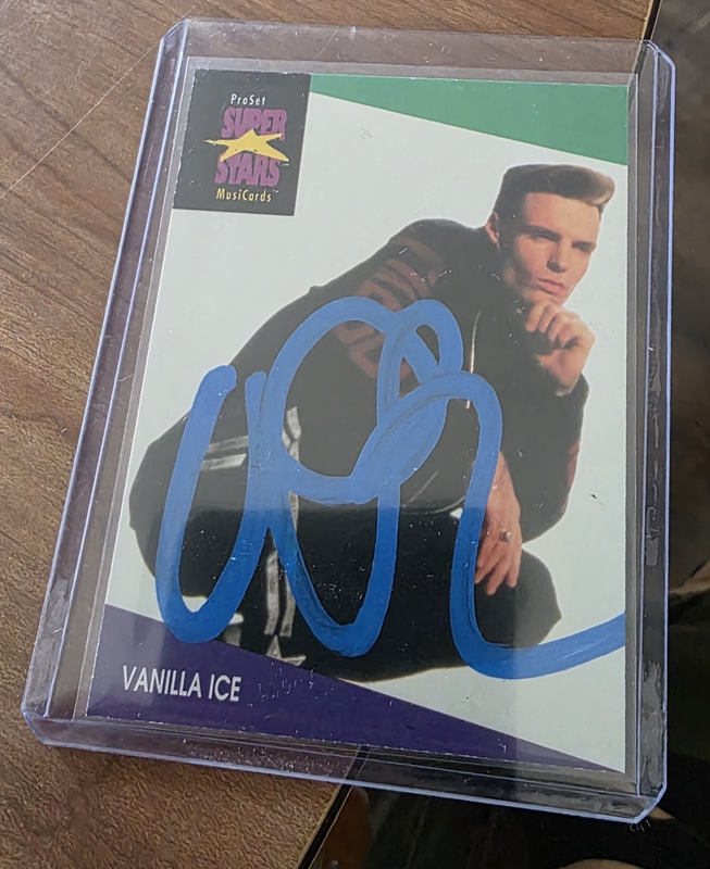 Autograph purchased from RACC Trusted Seller Wesley Owen